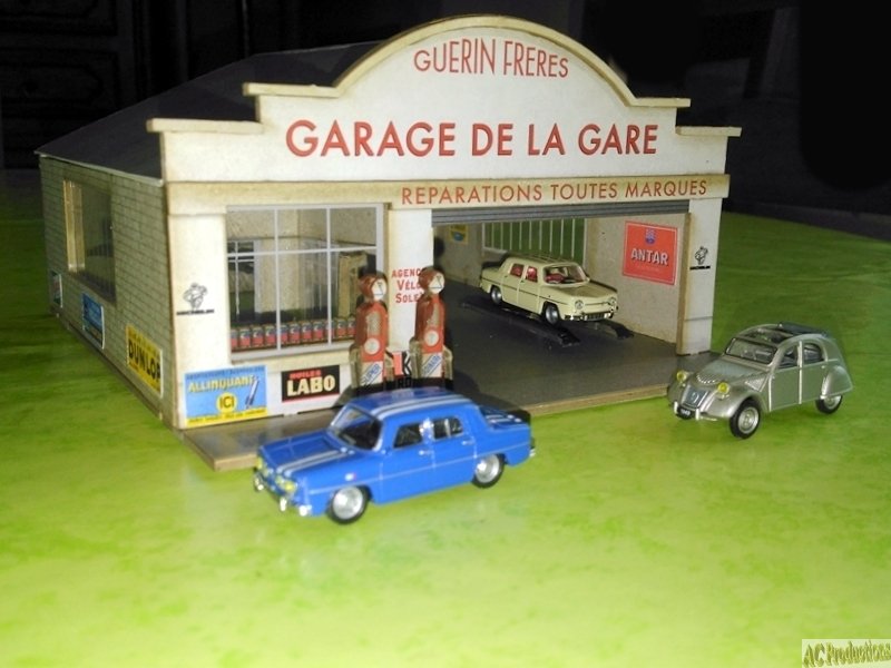 Avant du garage