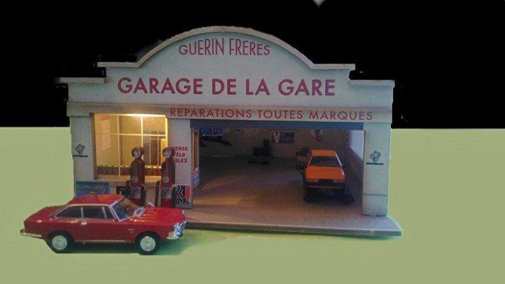 Nocturne au garage de la Gare