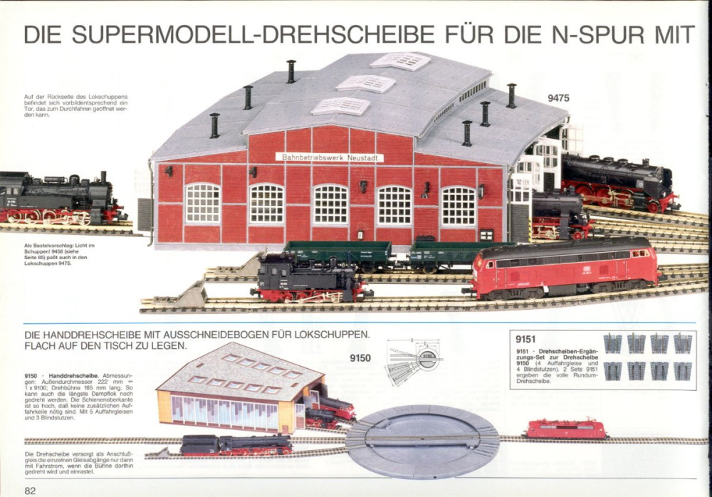 Fleischmann 1995 (Pas de gros plan sur butoir dans catalogue)